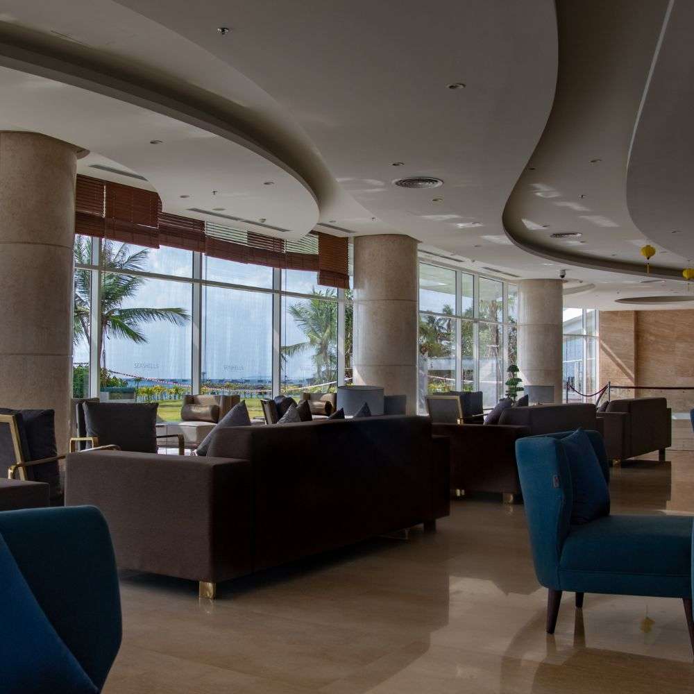 hotel lobby